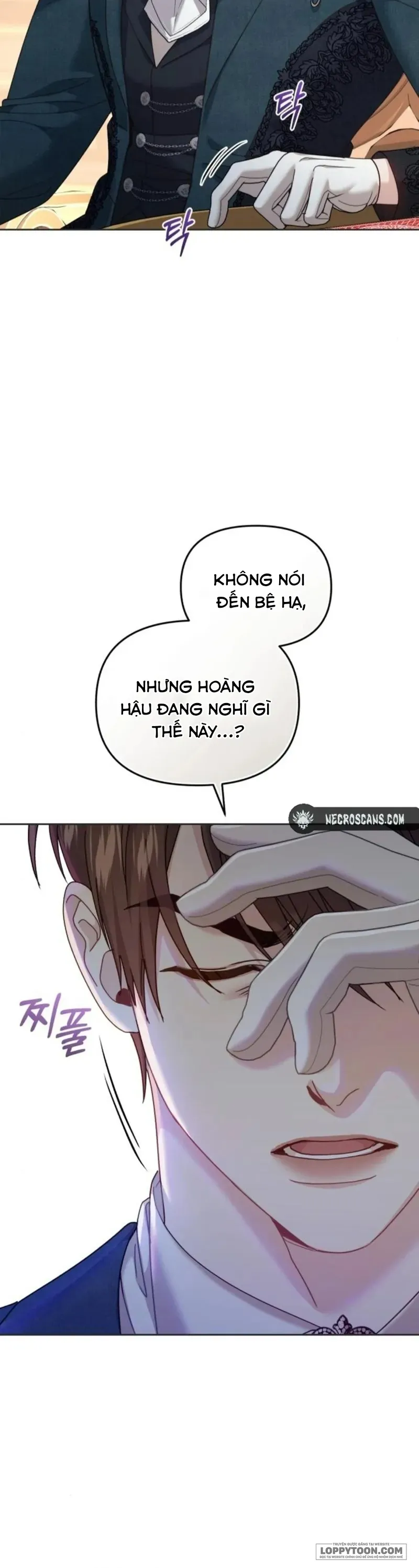 Tôi Đã Trải Qua Đêm Đầu Tiên Dù Chỉ Là Hoàng Hậu Thay Thế Chap 22 - trang 32