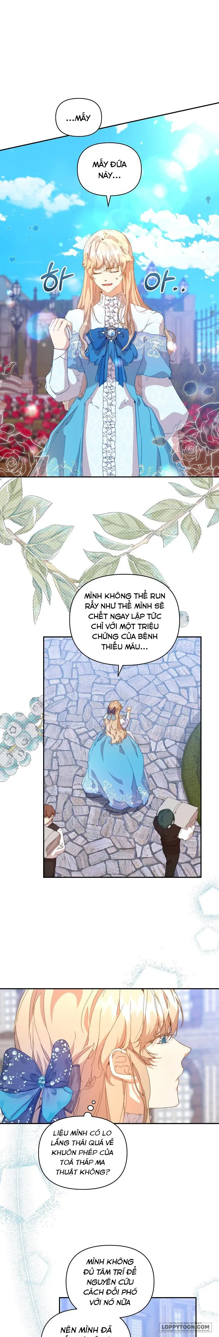 Trở Thành Bảo Mẫu Mắc Bệnh Nan Y Của Nam Chính Hắc Ám Chap 8 - trang 13