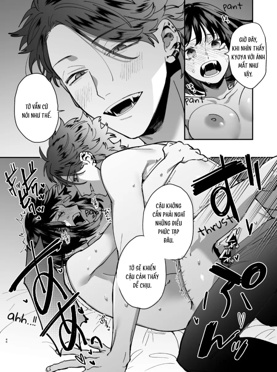 [18+] Bị Bạn Thân Ma Cà Rồng Hút Khô Chap 1.2 - H+++ - trang 19