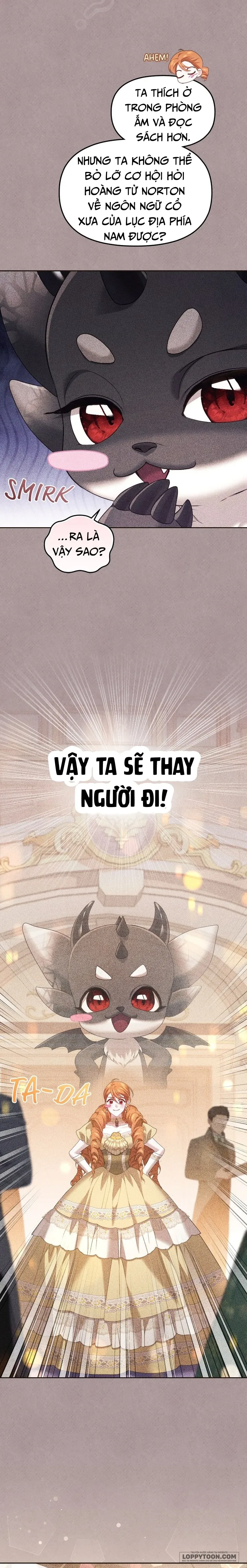 Tôi Đã Trải Qua Đêm Đầu Tiên Dù Chỉ Là Hoàng Hậu Thay Thế Chap 45 - trang 9