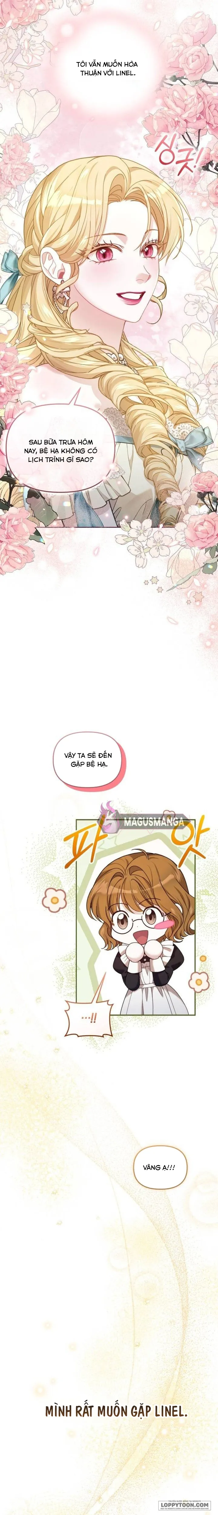 Tôi Đã Trải Qua Đêm Đầu Tiên Dù Chỉ Là Hoàng Hậu Thay Thế Chap 16 - trang 22