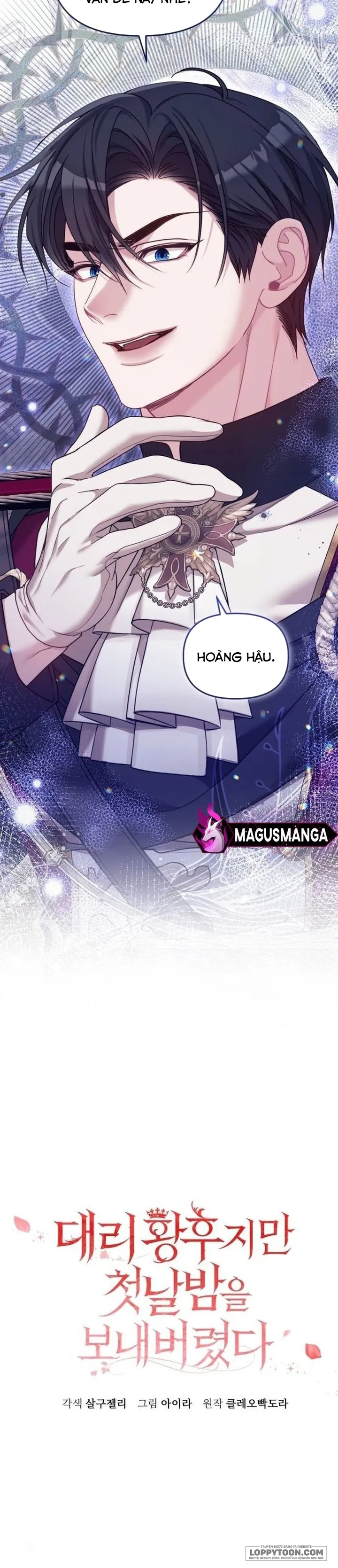 Tôi Đã Trải Qua Đêm Đầu Tiên Dù Chỉ Là Hoàng Hậu Thay Thế Chap 9 - trang 15