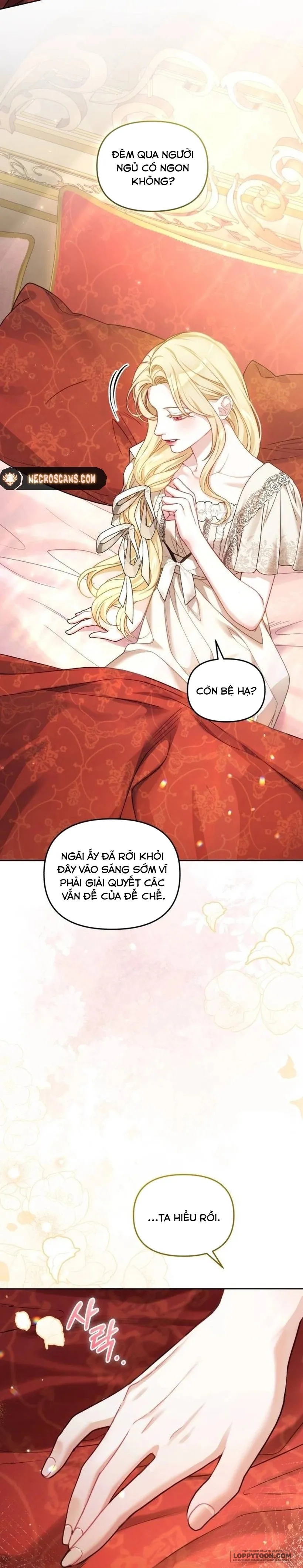 Tôi Đã Trải Qua Đêm Đầu Tiên Dù Chỉ Là Hoàng Hậu Thay Thế Chap 8 - trang 2