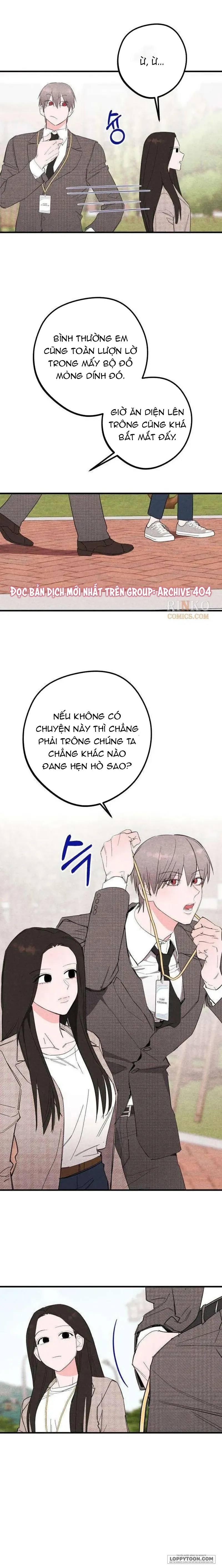 Bộ Mặt Che Giấu Của Tiền Bối Hoàn Hảo Chap 7 - Khoảng khắc khiến trái tim rung động - trang 2