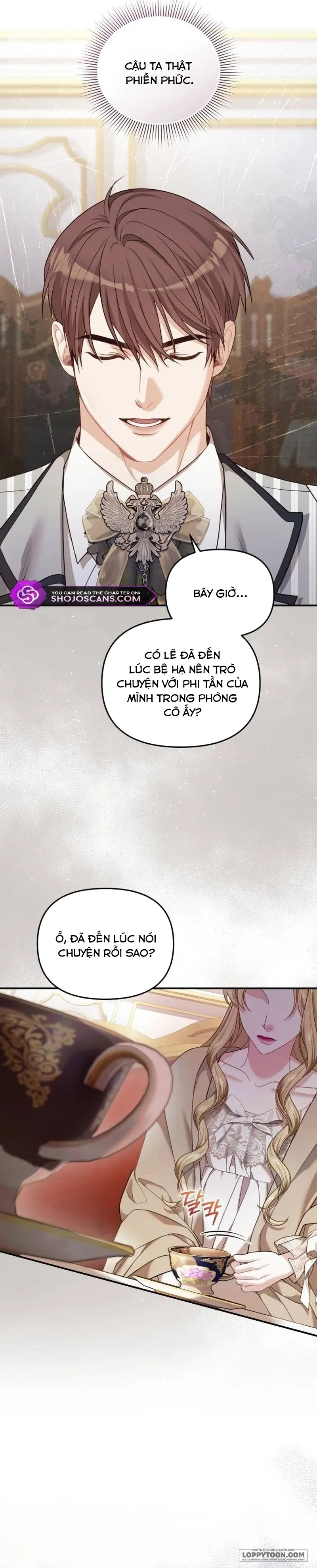 Tôi Đã Trải Qua Đêm Đầu Tiên Dù Chỉ Là Hoàng Hậu Thay Thế Chap 15 - trang 14