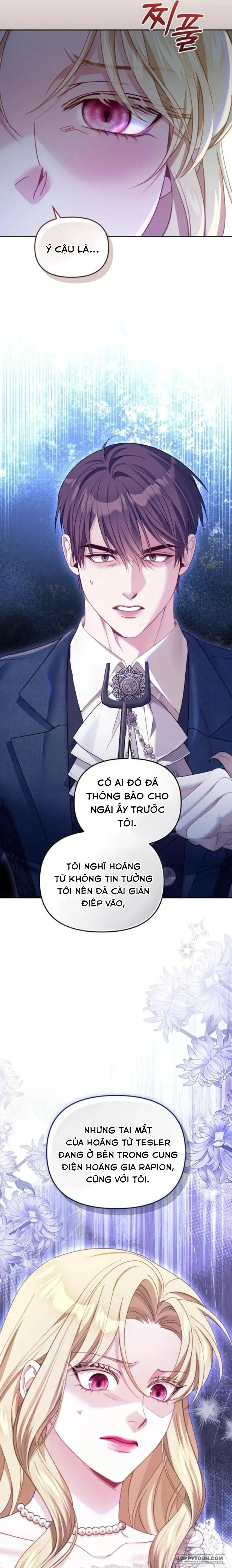 Tôi Đã Trải Qua Đêm Đầu Tiên Dù Chỉ Là Hoàng Hậu Thay Thế Chap 24 - trang 21