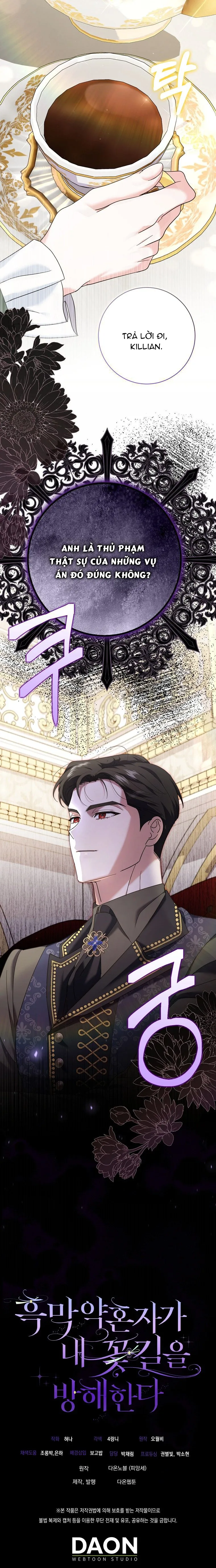 Vị Hôn Phu Phản Diện Cản Trở Con Đường Hoa Của Tôi Chap 17 - trang 40