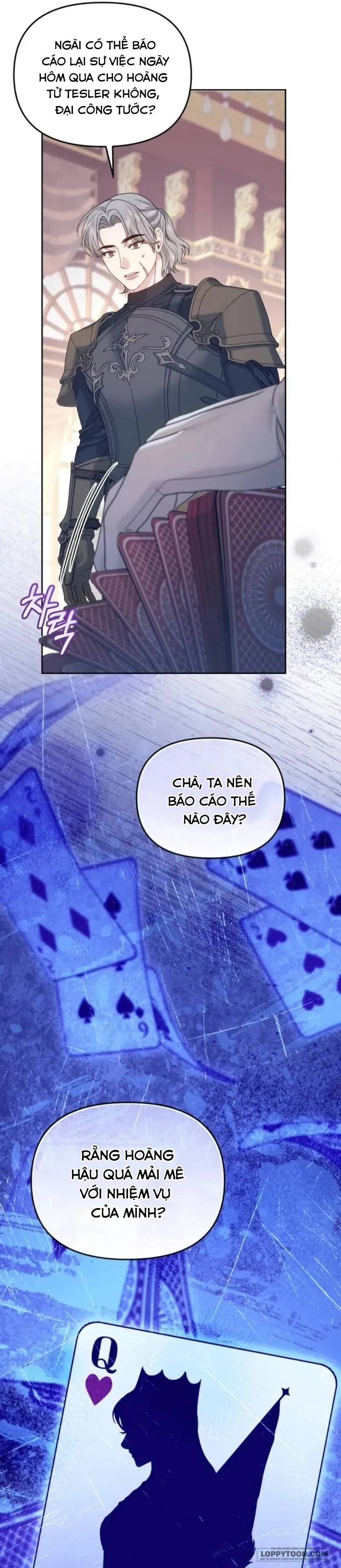 Tôi Đã Trải Qua Đêm Đầu Tiên Dù Chỉ Là Hoàng Hậu Thay Thế Chap 22 - trang 33