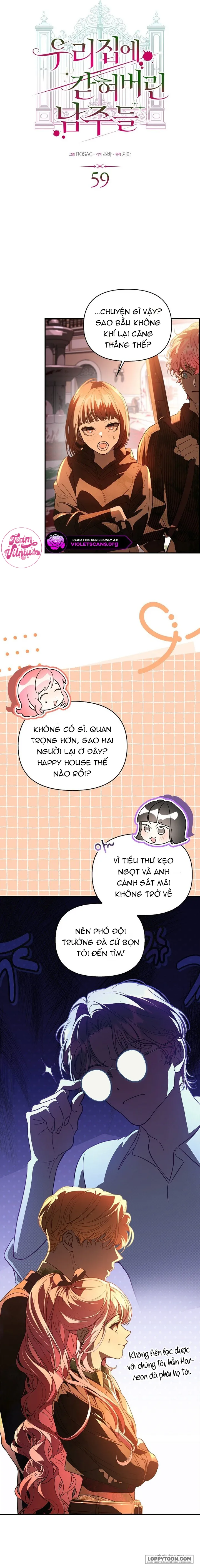 Những Nam Chính Bị Mắc Kẹt Trong Nhà Của Tôi Chap 59 - trang 10