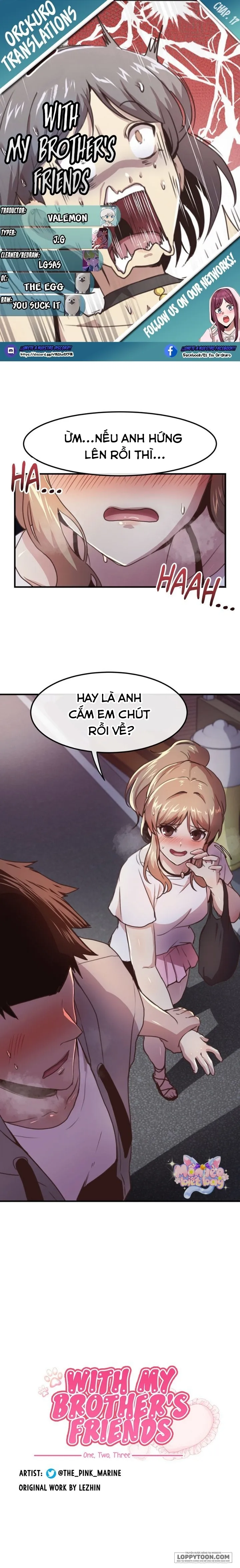 Bạn Bè Của Anh Trai Chap 17 - 🔞🔞🔞 - trang 1
