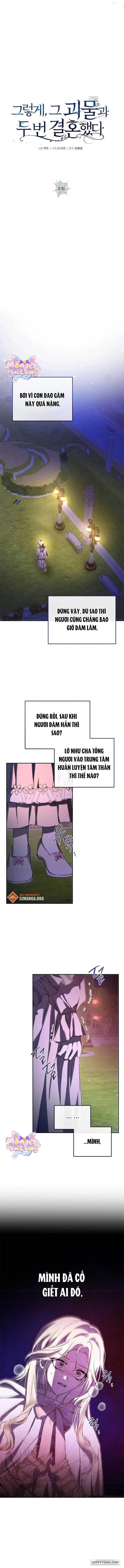 Lần Thứ Hai Tôi Kết Hôn Với Quái Vật Chap 8 - trang 4