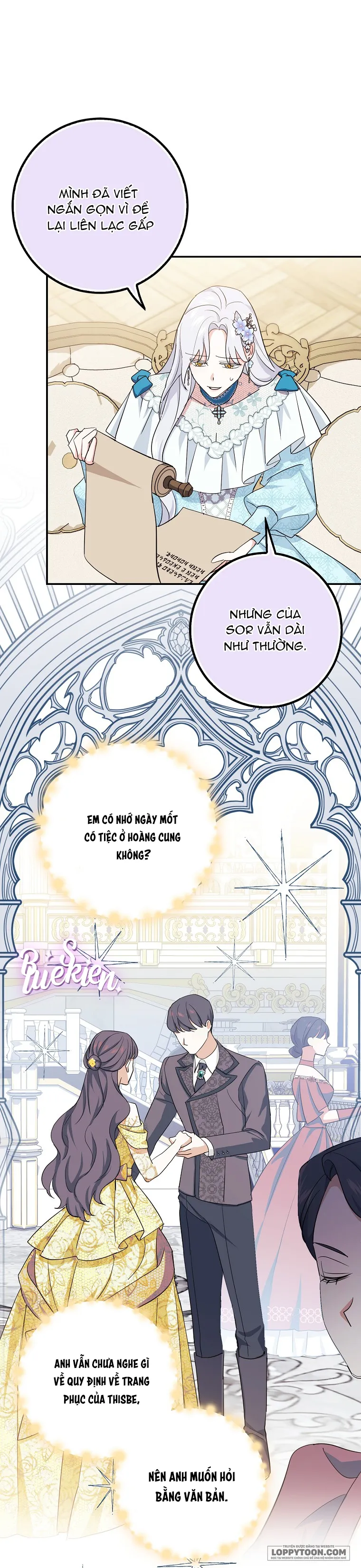 Vị Hôn Phu Phản Diện Cản Trở Con Đường Hoa Của Tôi Chap 9 - trang 15