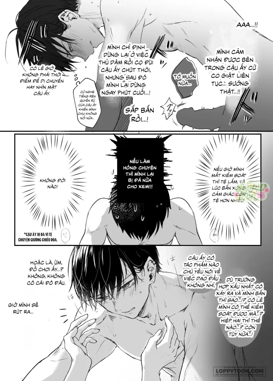 Tuyển Tập Manga Oneshot Của Loppy Chap 6.1 - Tại Trợ Lý Bán Hàng Mà Sản Phẩm Mới Của Tôi Là XXX Mất Rồi (1.1) - trang 40