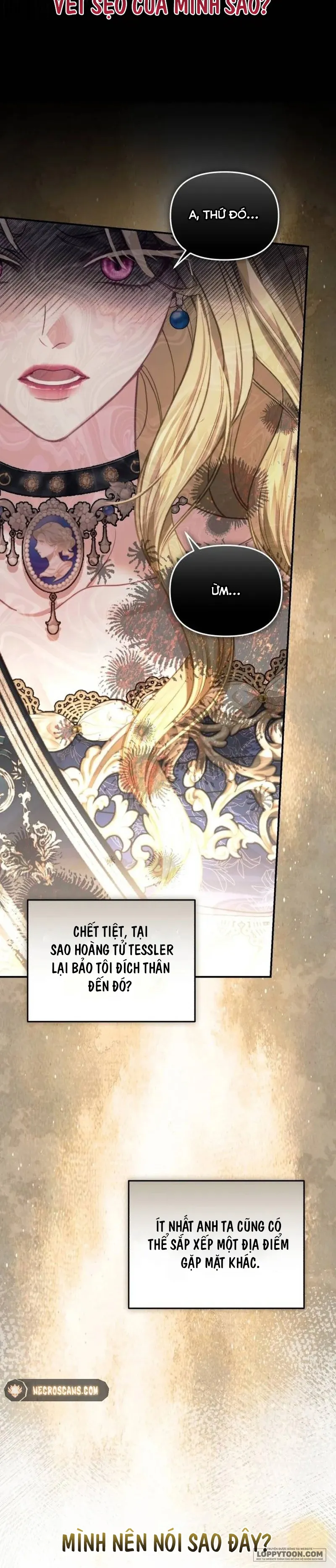 Tôi Đã Trải Qua Đêm Đầu Tiên Dù Chỉ Là Hoàng Hậu Thay Thế Chap 6 - trang 36