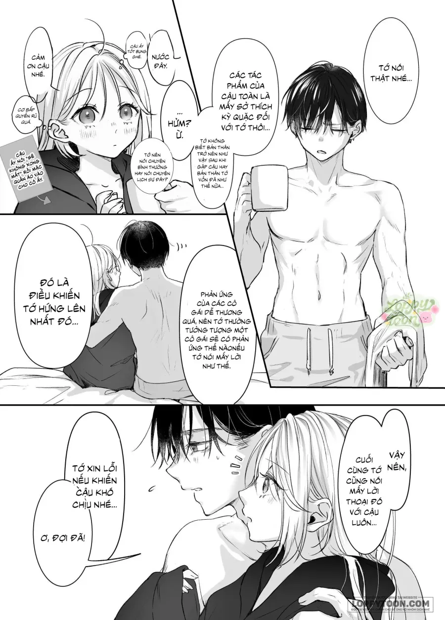 Tuyển Tập Manga Oneshot Của Loppy Chap 6.2 - Tại Trợ Lý Bán Hàng Mà Sản Phẩm Mới Của Tôi Là XXX Mất Rồi (1.2) - trang 34