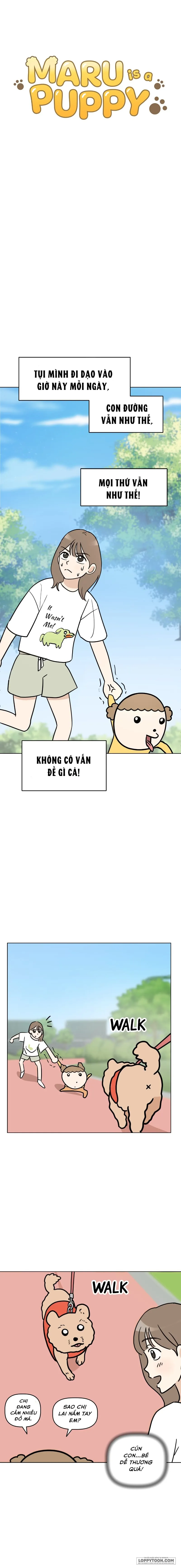 Maru là cún cưng của tôi Chap 2 - trang 4