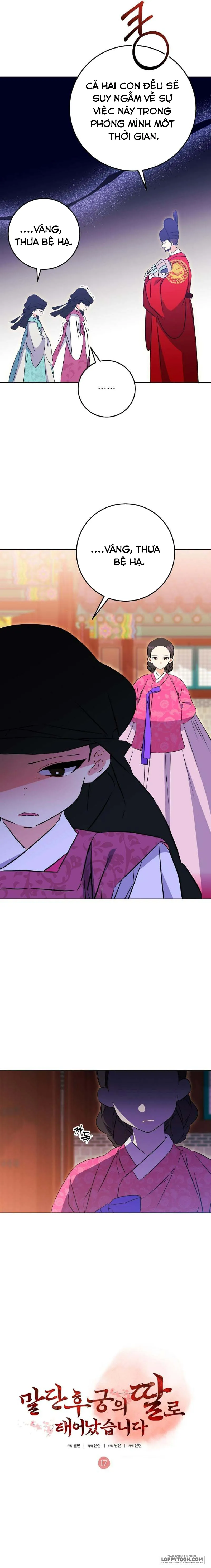 Tôi Sinh Ra Là Con Gái Của Một Cung Phi Hèn Mọn Chap 17 - trang 9