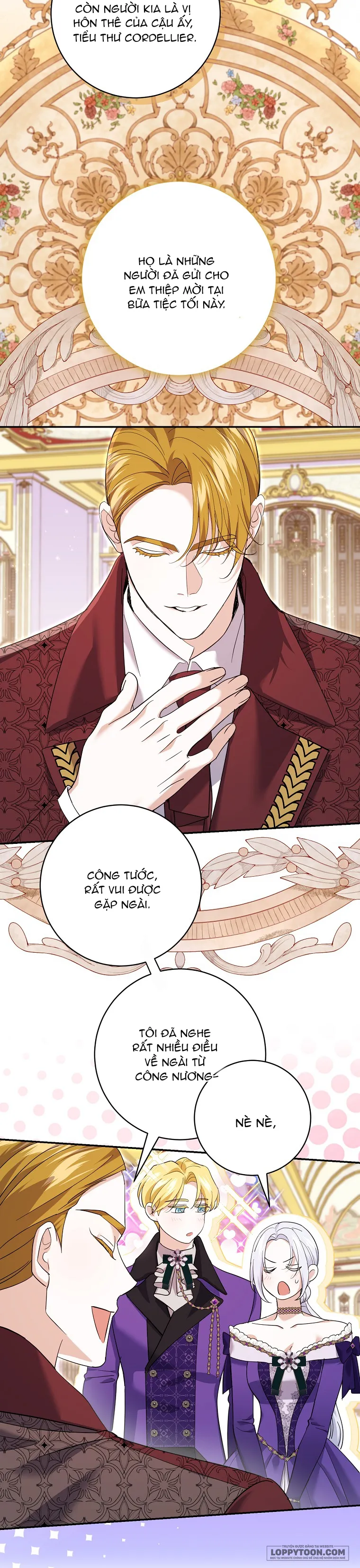 Vị Hôn Phu Phản Diện Cản Trở Con Đường Hoa Của Tôi Chap 27 - trang 8
