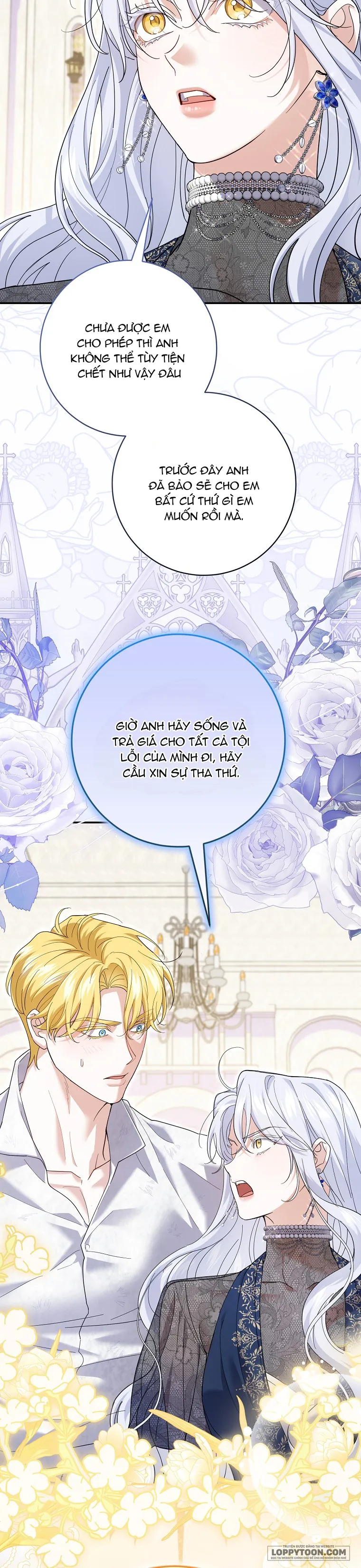 Vị Hôn Phu Phản Diện Cản Trở Con Đường Hoa Của Tôi Chap 38 - trang 33