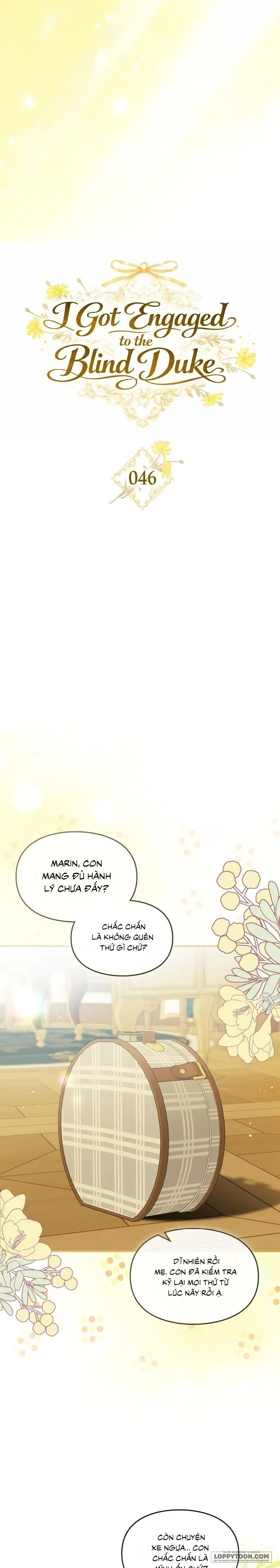 Tôi Đã Đính Hôn Với Vị Công Tước Mù Chap 46 - trang 19