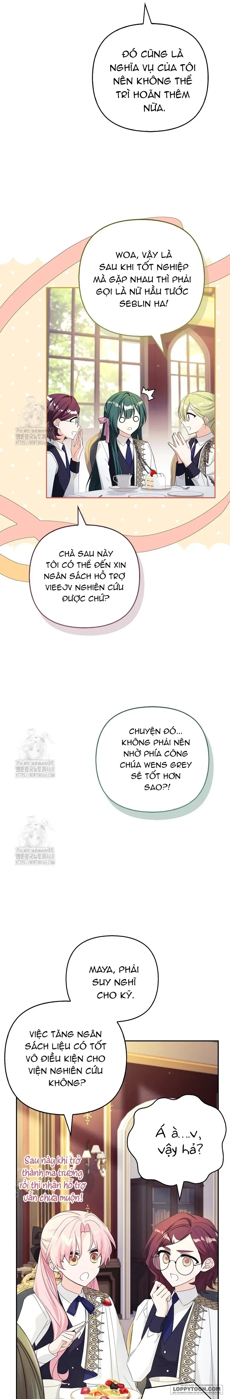 Tôi Đã Trở Thành Con Gái Út Của Công Tước Phản Diện Chap 115 - trang 7