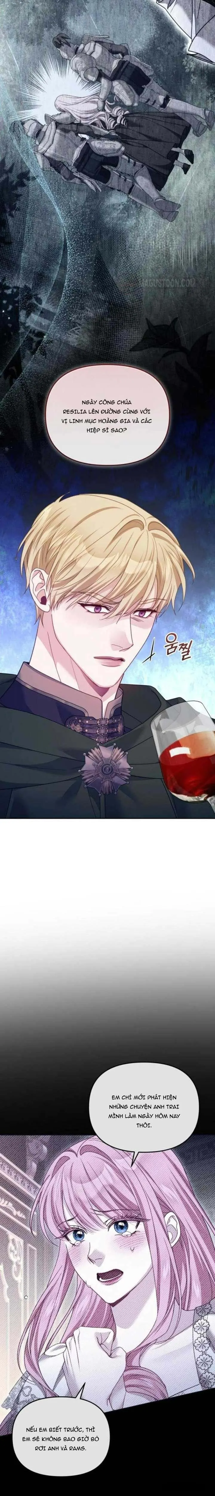 Tôi Đã Trải Qua Đêm Đầu Tiên Dù Chỉ Là Hoàng Hậu Thay Thế Chap 38 - trang 3