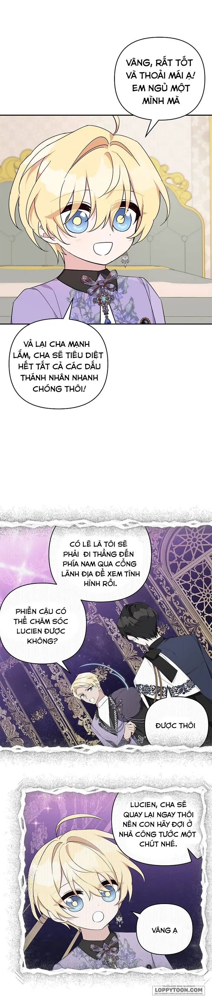 Tôi Đã Trở Thành Con Gái Út Của Công Tước Phản Diện Chap 46 - trang 2