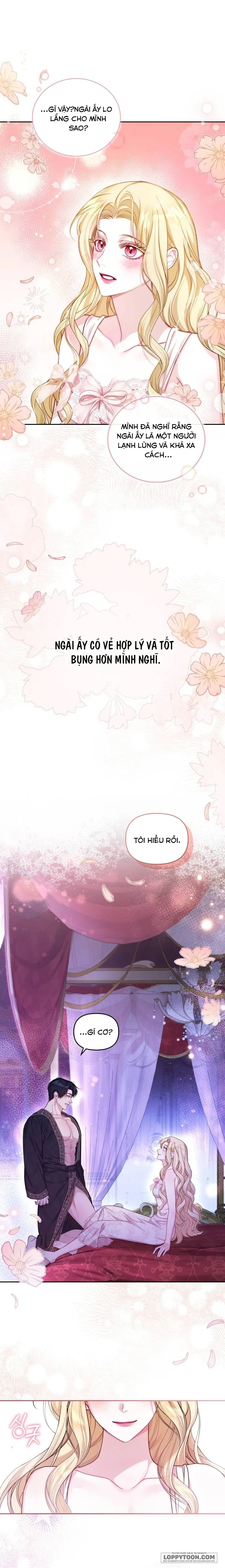 Tôi Đã Trải Qua Đêm Đầu Tiên Dù Chỉ Là Hoàng Hậu Thay Thế Chap 2 - trang 6