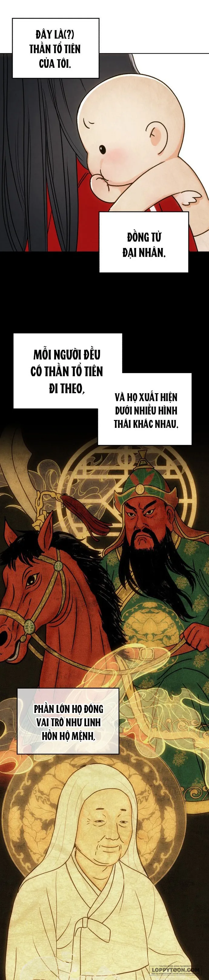 Tổ Tiên Đang Theo Dõi Tôi Chap 1 - trang 12