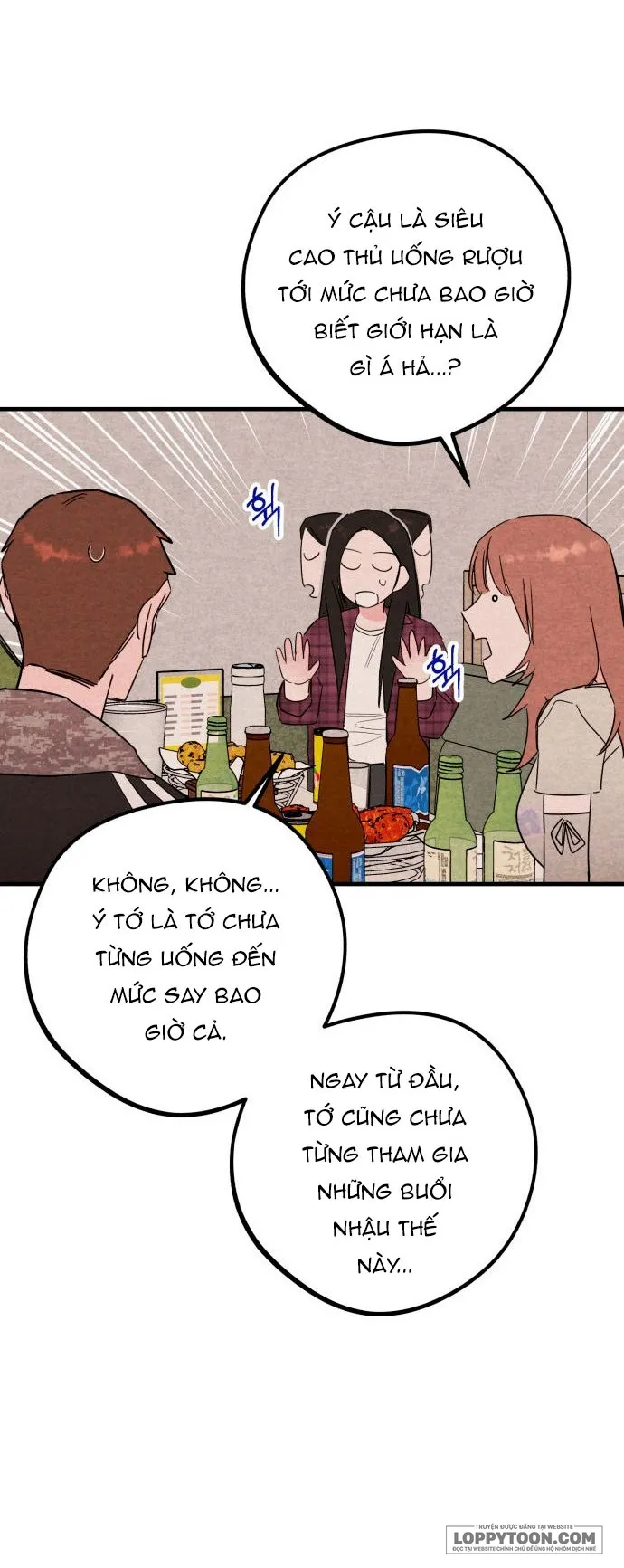 Bộ Mặt Che Giấu Của Tiền Bối Hoàn Hảo Chap 14 - 14. Tiền bối hoàn hảo say bí tỉ - trang 15