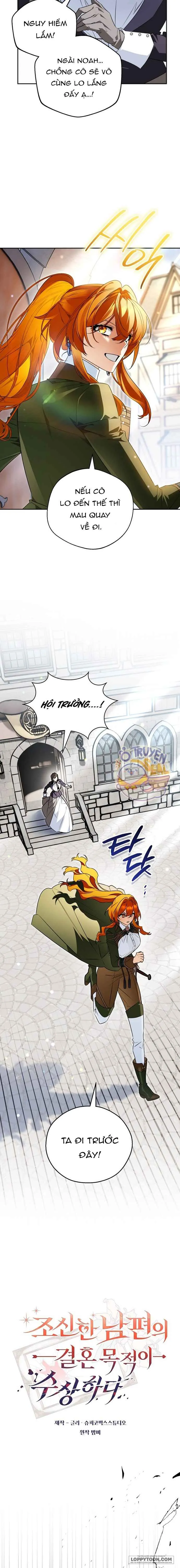 Mục Đích Kết Hôn Của Người Chồng Mẫu Mực Thật Đáng Ngờ Chap 6 - trang 5