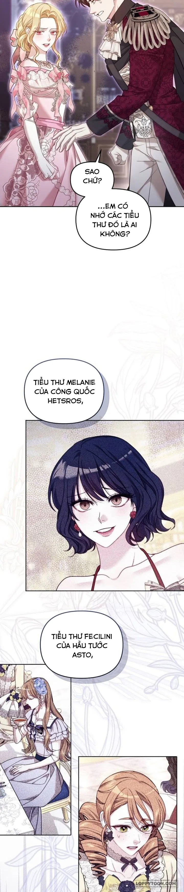 Tôi Đã Trải Qua Đêm Đầu Tiên Dù Chỉ Là Hoàng Hậu Thay Thế Chap 9 - trang 2