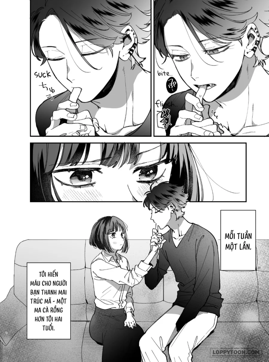 [18+] Bị Bạn Thân Ma Cà Rồng Hút Khô Chap 1.1 - H+++ - trang 5