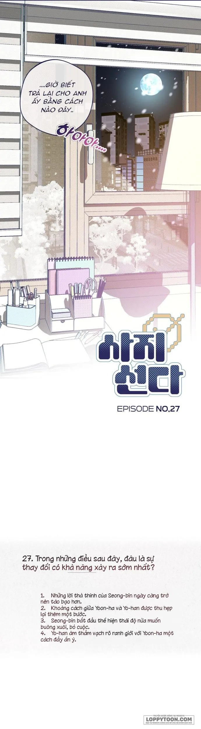 Trắc Nghiệm 4 Lựa Chọn Chap 27 - trang 17