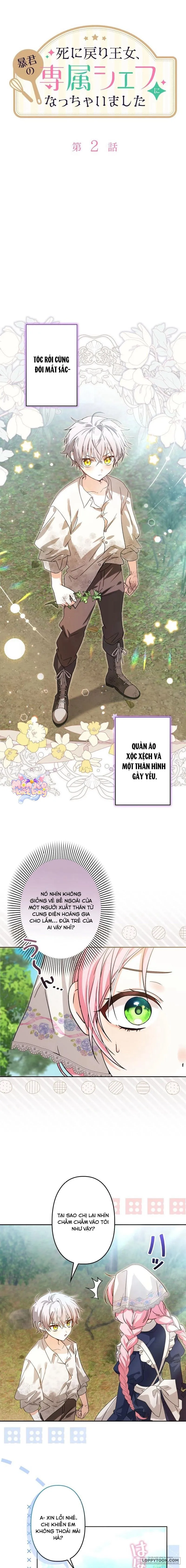 Trở Thành Đầu Bếp Riêng Của Nhân Vật Phản Diện Chap 2 - trang 2