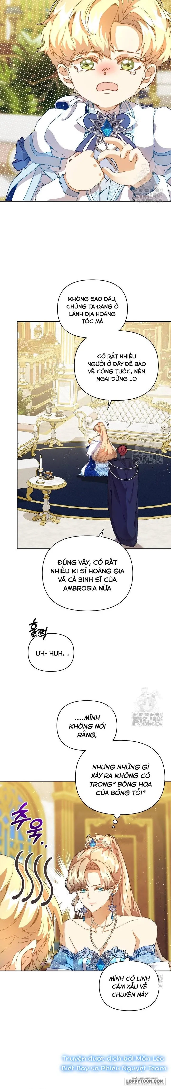 Trở Thành Bảo Mẫu Mắc Bệnh Nan Y Của Nam Chính Hắc Ám Chap 47 - trang 4