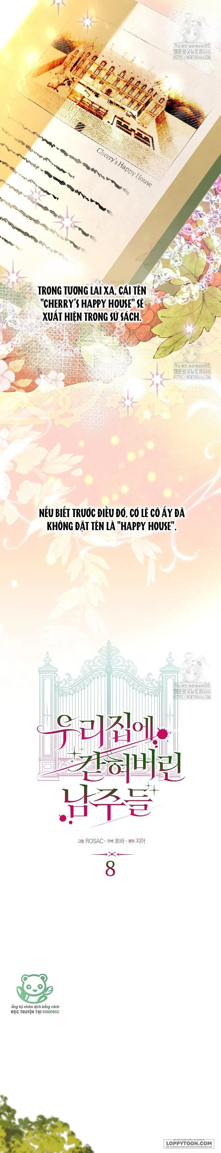 Những Nam Chính Bị Mắc Kẹt Trong Nhà Của Tôi Chap 8 - trang 3