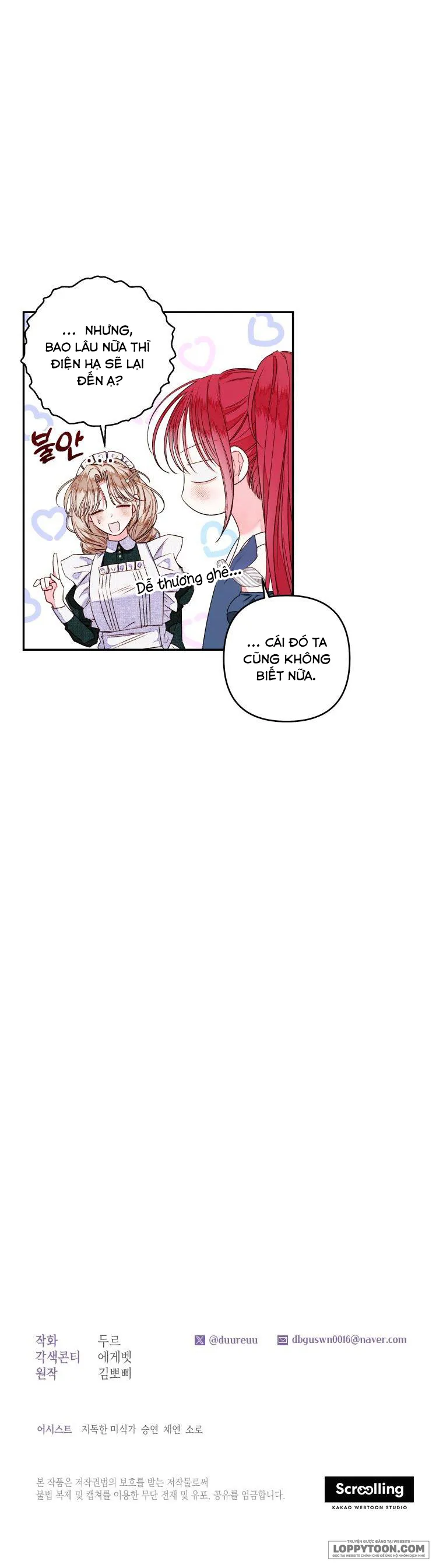 Trở Thành Hầu Nữ Còn Quan Trọng Hơn Là Làm Công Chúa Chap 15 - trang 7