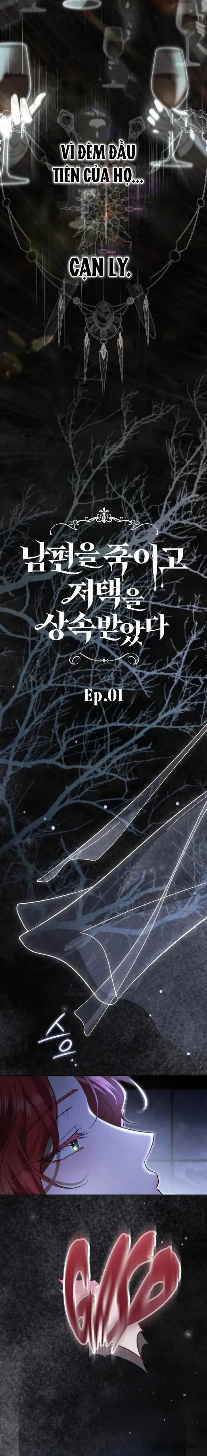 Giết Chồng Rồi Thừa Kế Dinh Thự Chap 1 - trang 10