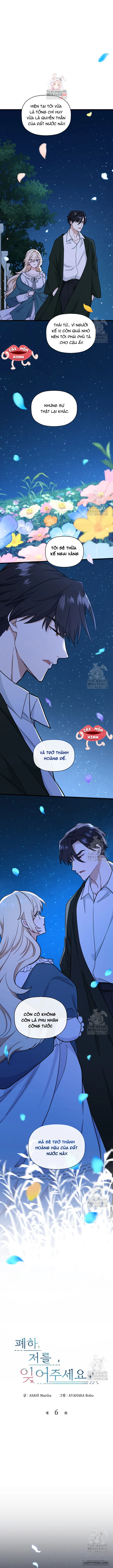 Bệ Hạ, Xin Hãy Quên Tôi Đi Chap 6 - trang 1