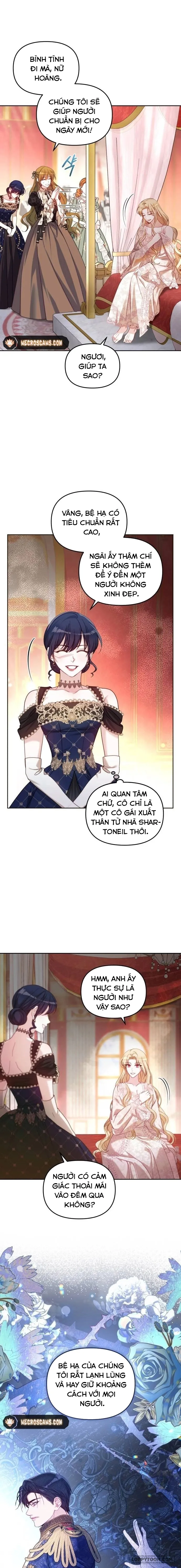 Tôi Đã Trải Qua Đêm Đầu Tiên Dù Chỉ Là Hoàng Hậu Thay Thế Chap 4 - trang 5