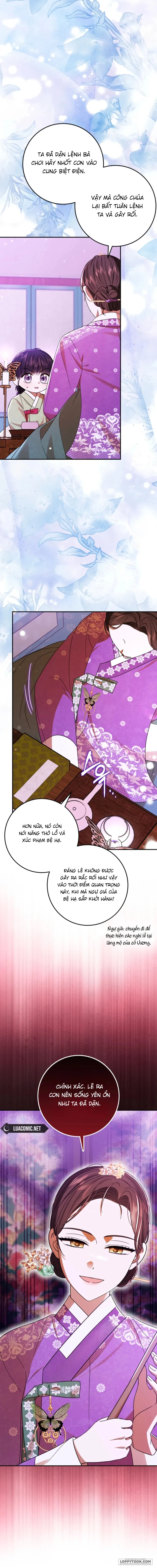 Tôi Đã Tái Sinh Thành Nàng Công Chúa Bị Bỏ Rơi Chap 5 - trang 9