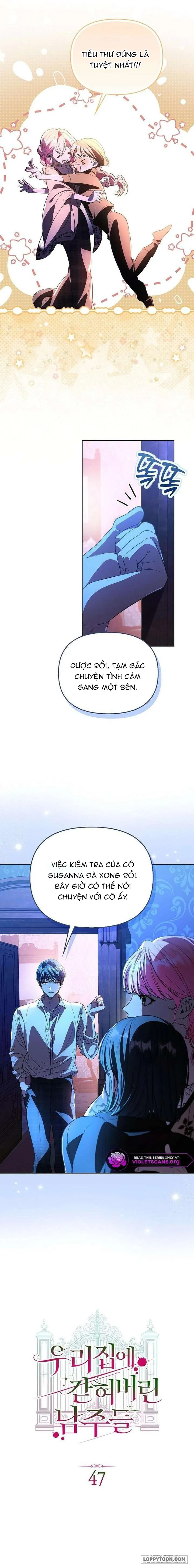 Những Nam Chính Bị Mắc Kẹt Trong Nhà Của Tôi Chap 47 - trang 12