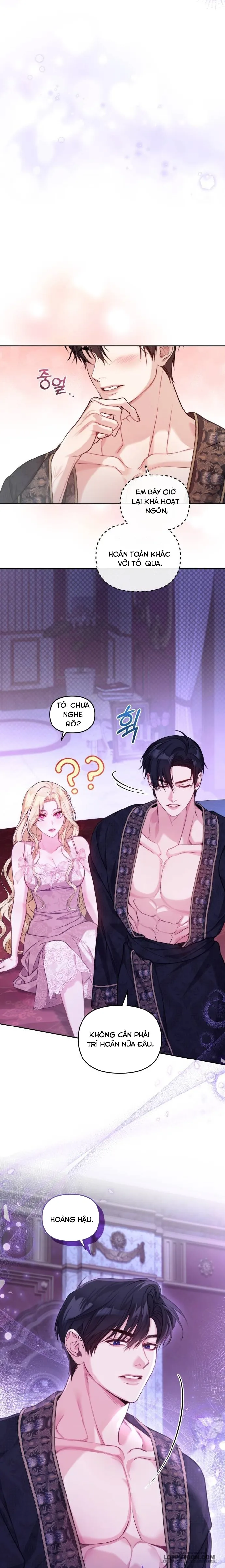 Tôi Đã Trải Qua Đêm Đầu Tiên Dù Chỉ Là Hoàng Hậu Thay Thế Chap 2 - trang 8