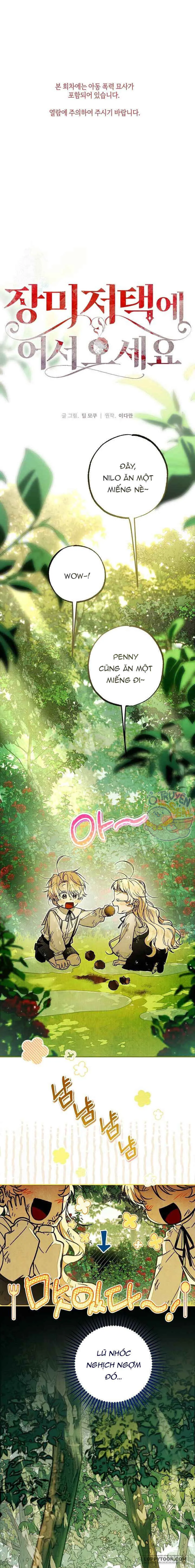 Chào Mừng Đến Với Dinh Thự Hoa Hồng Chap 11 - trang 2