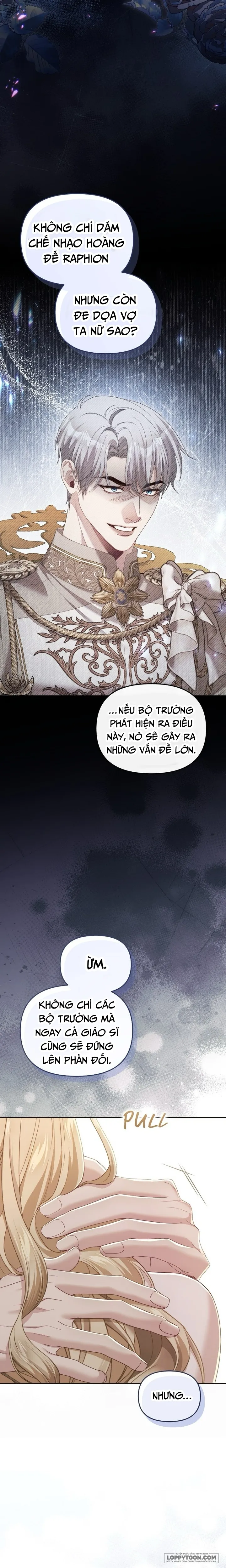 Tôi Đã Trải Qua Đêm Đầu Tiên Dù Chỉ Là Hoàng Hậu Thay Thế Chap 48 - trang 12
