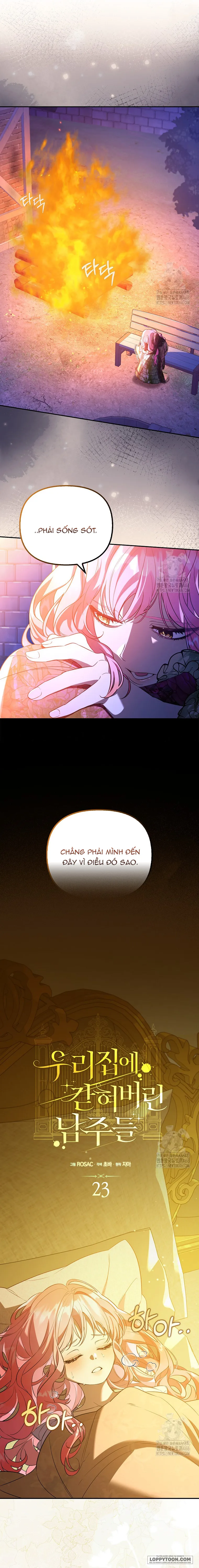 Những Nam Chính Bị Mắc Kẹt Trong Nhà Của Tôi Chap 23 - trang 8