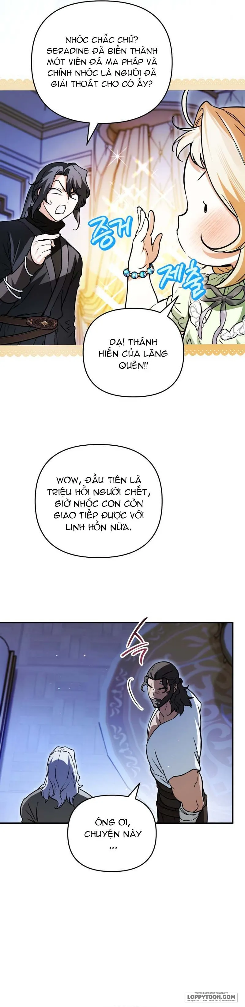Bé Con Thiên Tài Bí Mật Đi Tìm Cha Chap 26 - trang 12