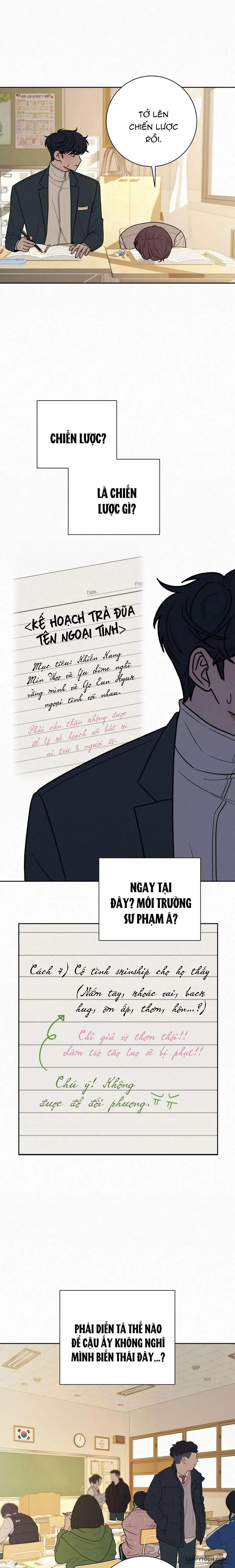 Chiến Lược Tình Yêu Trong Sáng Chap 40 - trang 9