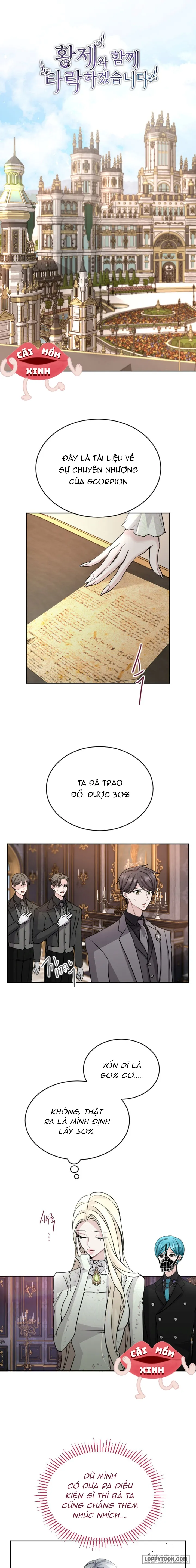 Tôi Sẽ Bị Trừ Khử Cùng Hoàng Đế Chap 54 - trang 1